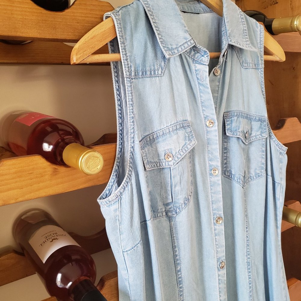 Denim Duster/Dress Size S